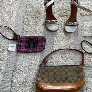 Coach on Coach on Coach! Shoes, wallet, Purse!